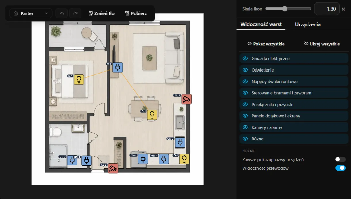 Plan instalacji